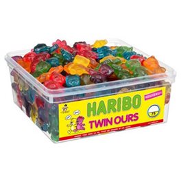 Haribo Twin Ours (lot de 2) Haribo Twin Ours (lot de 2)