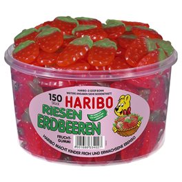 Haribo Fraises Géantes (lot de 2) Haribo Fraises Géantes (lot de 2)